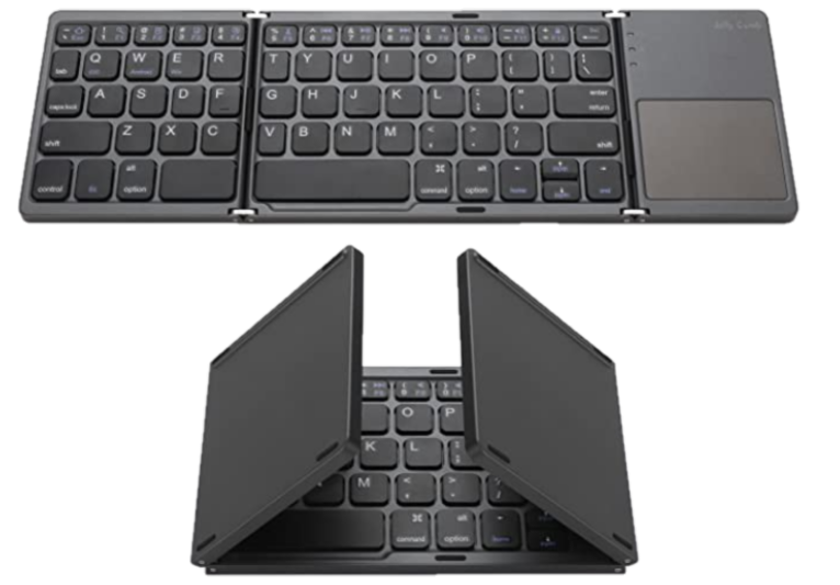 Wireless Keyboard with Mouse Pad